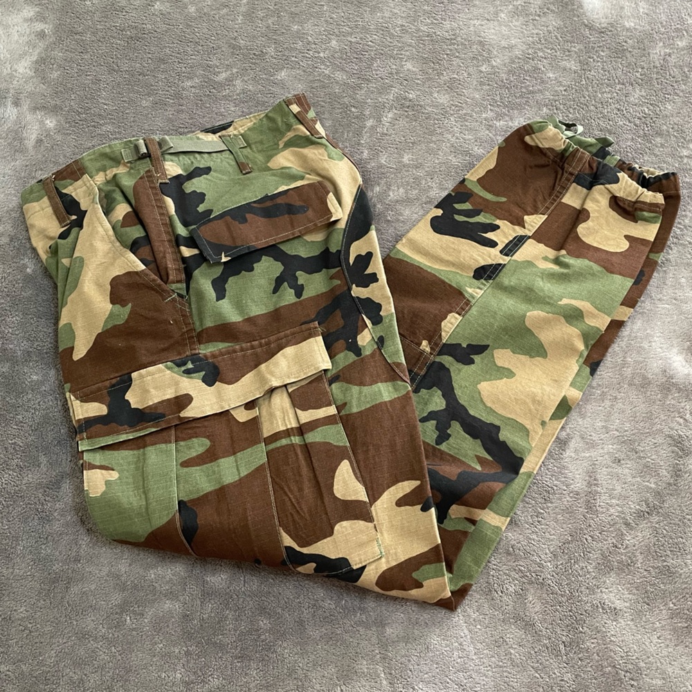 Military Army Camouflage Combat BDU Pants